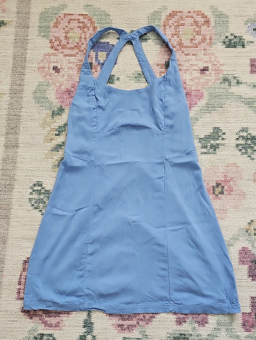 Intimately Free People Blue Halter Mini Dress